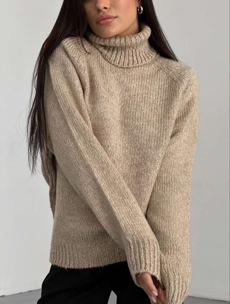 Свитер Lora (42-48) LR746 beige (зима)