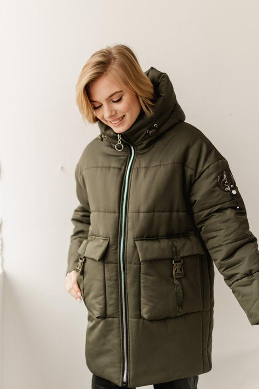 Куртка LIArt (42-48) 823 khaki (зима)