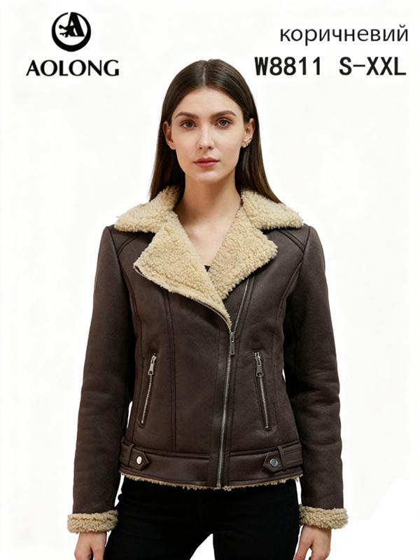 Куртка LiOpt (S-2XL) W8811 brown (зима)