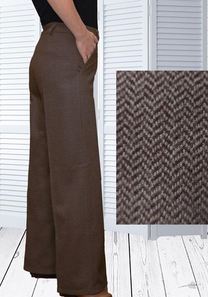 Штаны H&S (36-46) 130 brown (зима)