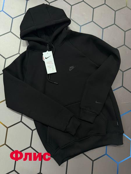 Худи Alex Clothes (S-2XL) 13017 black (зима)