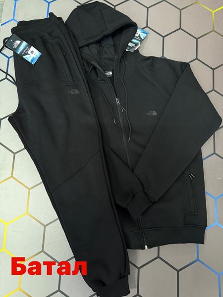 Костюм спорт Alex Clothes (2XL-6XL) 13023 black (зима)