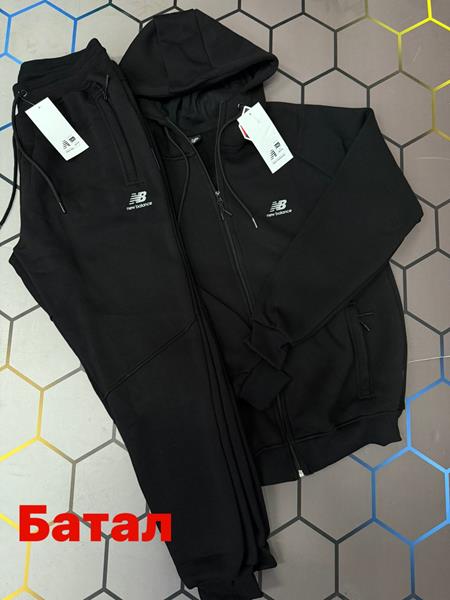 Костюм спорт Alex Clothes (2XL-6XL) 13024 black (зима)