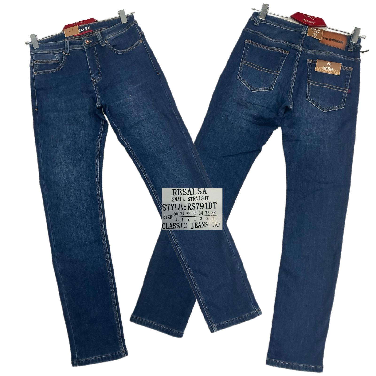 Джинсы God Baron (30-38) RS791DT blue (зима)