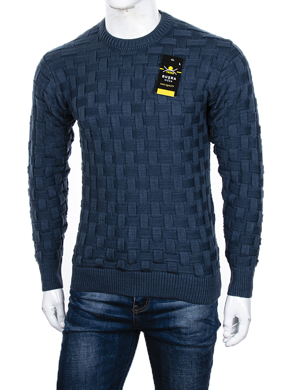 Свитер Abdo (L-2XL) Коло blue (зима)