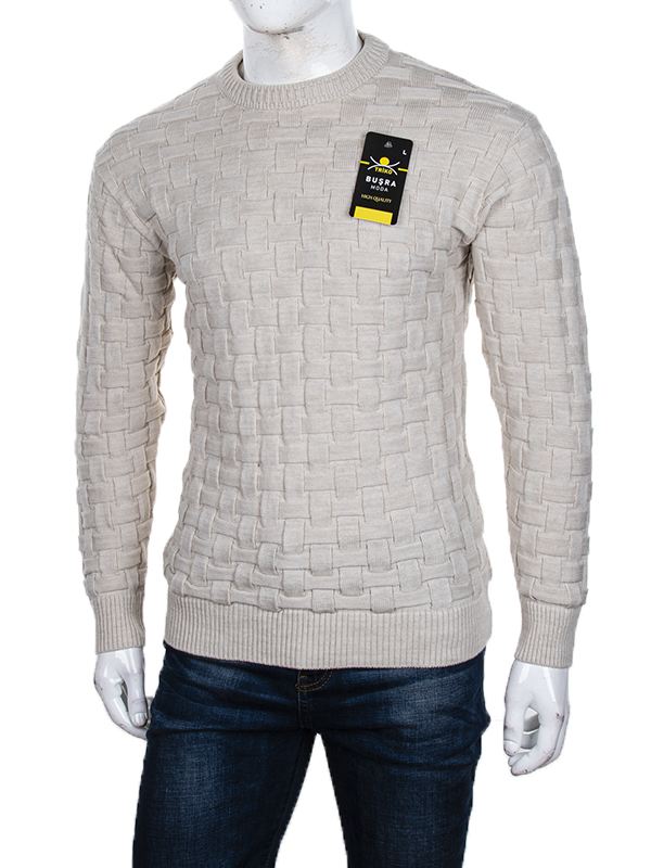 Свитер Abdo (L-2XL) Коло beige (зима)