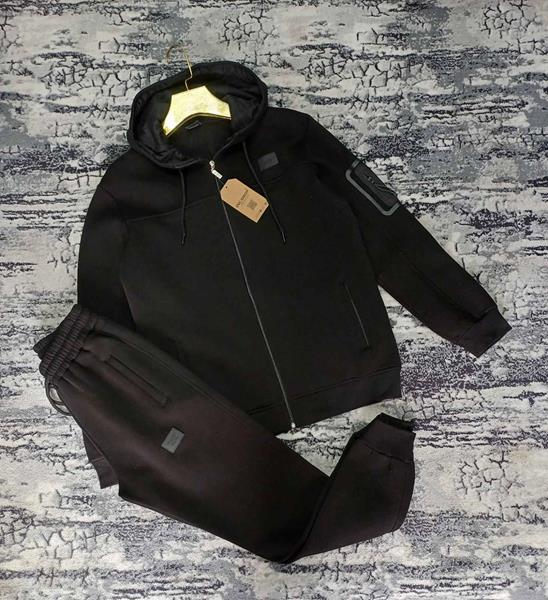 Костюм спорт Moranny (S-2XL) MR79 black (зима)