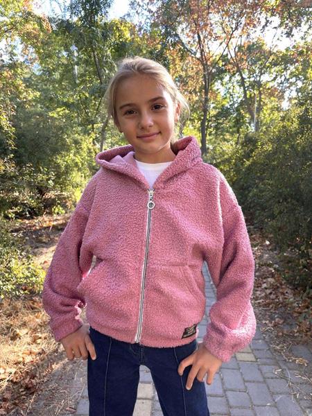 Кофта LiMa kids (128-152) 2546 pink (зима)
