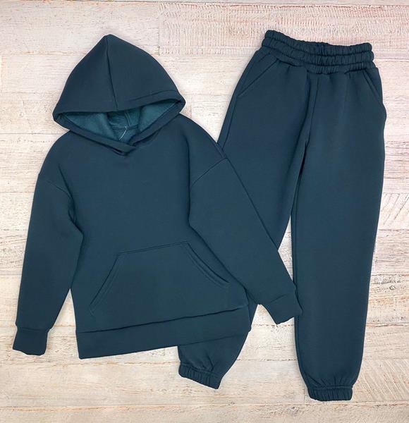 Костюм спорт LiMa kids (128-152) 2558 d.green (зима)