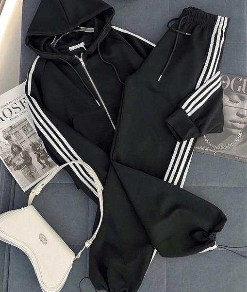 Костюм спорт Modnulya (42-52) 228 black (зима)