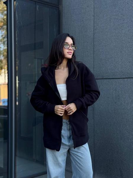 Кофта спорт Modnulya (42-48) 4243 black (зима)