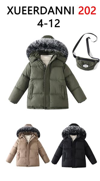 Куртка ChicWear (4-12) 202 khaki (зима)