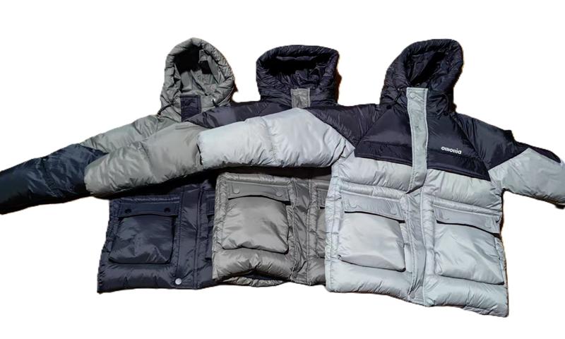 Куртка ChicWear (7-12) 2526 grey (зима)