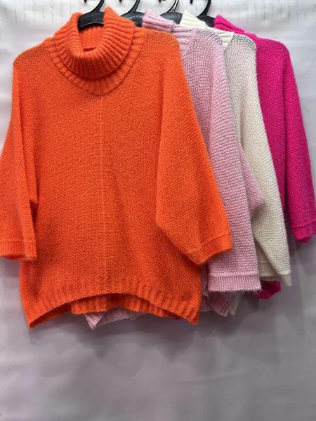 Свитер Emsweekis (one size) E1125 fuchsia (деми)