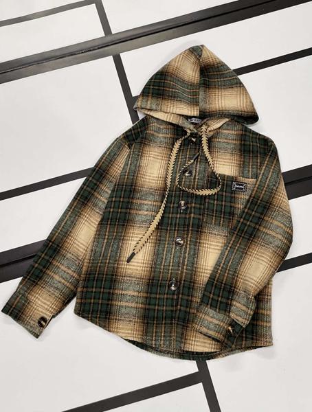 Рубашка Kosmy (104-128) K189 beige-khaki (зима)