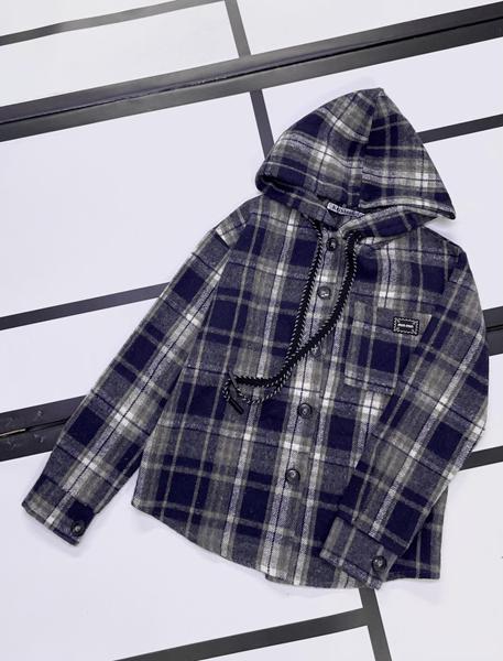 Рубашка Kosmy (134-158) K196 navy (зима)