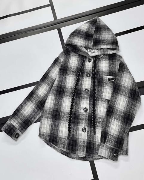 Рубашка Kosmy (134-158) K197 grey (зима)