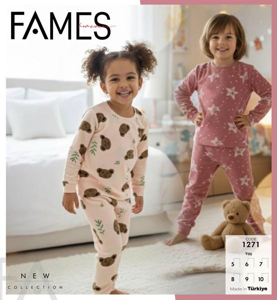 Пижама MMZ (5-10) 1271 pink (зима)