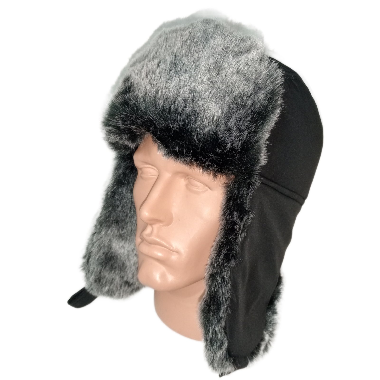 Шапка Mabi (M-XL) 0579 black (зима)