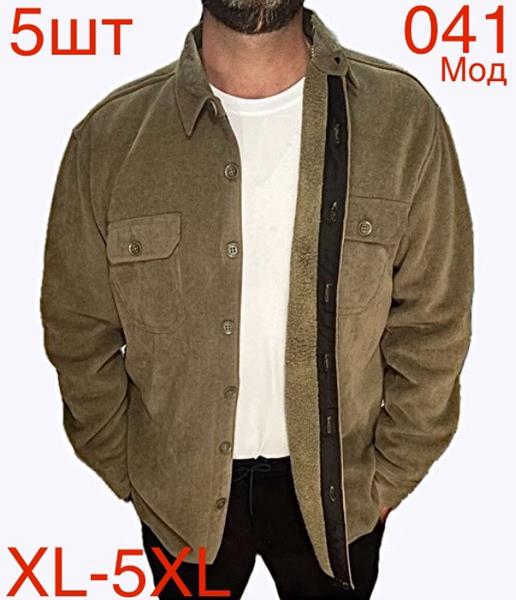 Рубашка Надийка (XL-5XL) ND410-041 beige (зима)