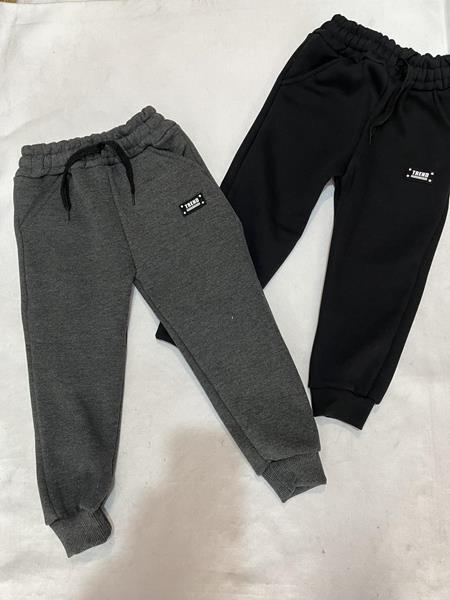 Штаны спорт Zayka (1-4) ZA1538 black (зима)