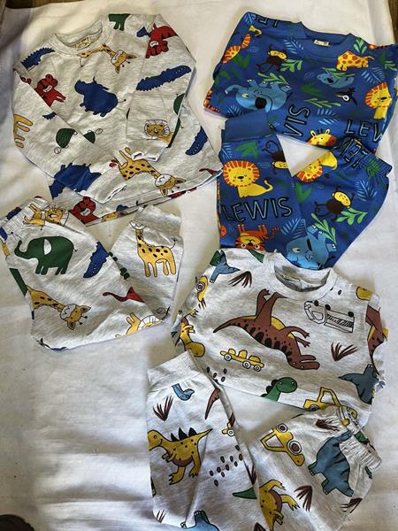 Пижама Zayka (2-5) ZA1632 grey-brown (зима)