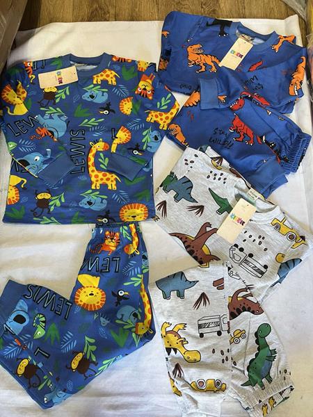 Пижама Zayka (6-9) ZA1638 blue-yellow (зима)