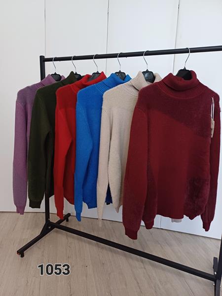 Свитер FSN (48-54) 1053 wine (зима)