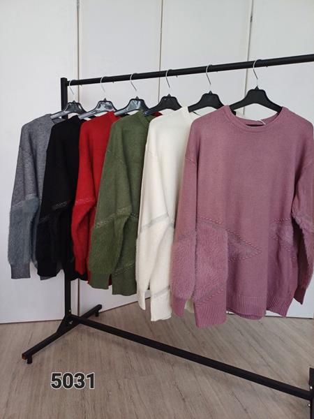 Свитер FSN (52-56) 5031 grey (зима)