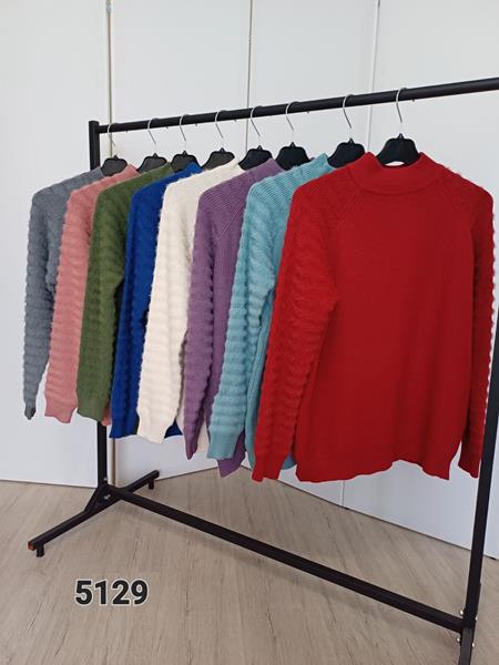 Свитер FSN (48-52) 5129 purple (зима)