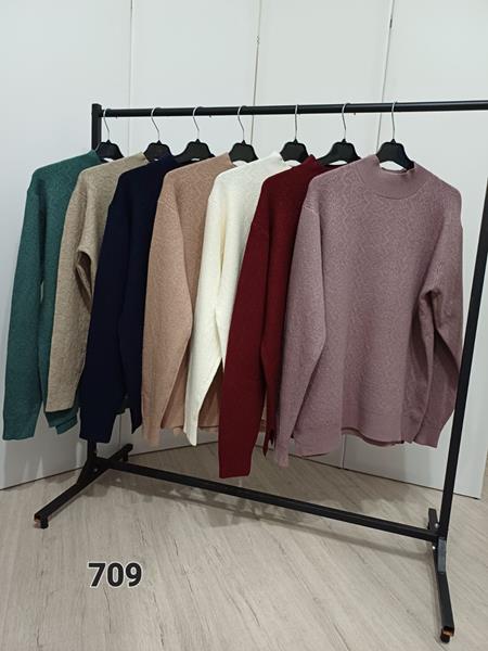 Свитер FSN (52-56) 709 navy (зима)