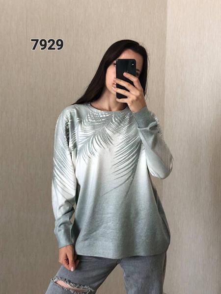 Свитер FSN (50-54) 7929 mint (зима)