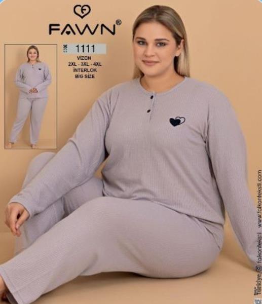 Пижама Romeo life (52-56) 1111 grey (деми)