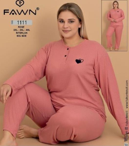 Пижама Romeo life (52-56) 1111 powder (деми)