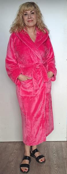 Халат Romeo life (XL-3XL) RL817 coral (зима)