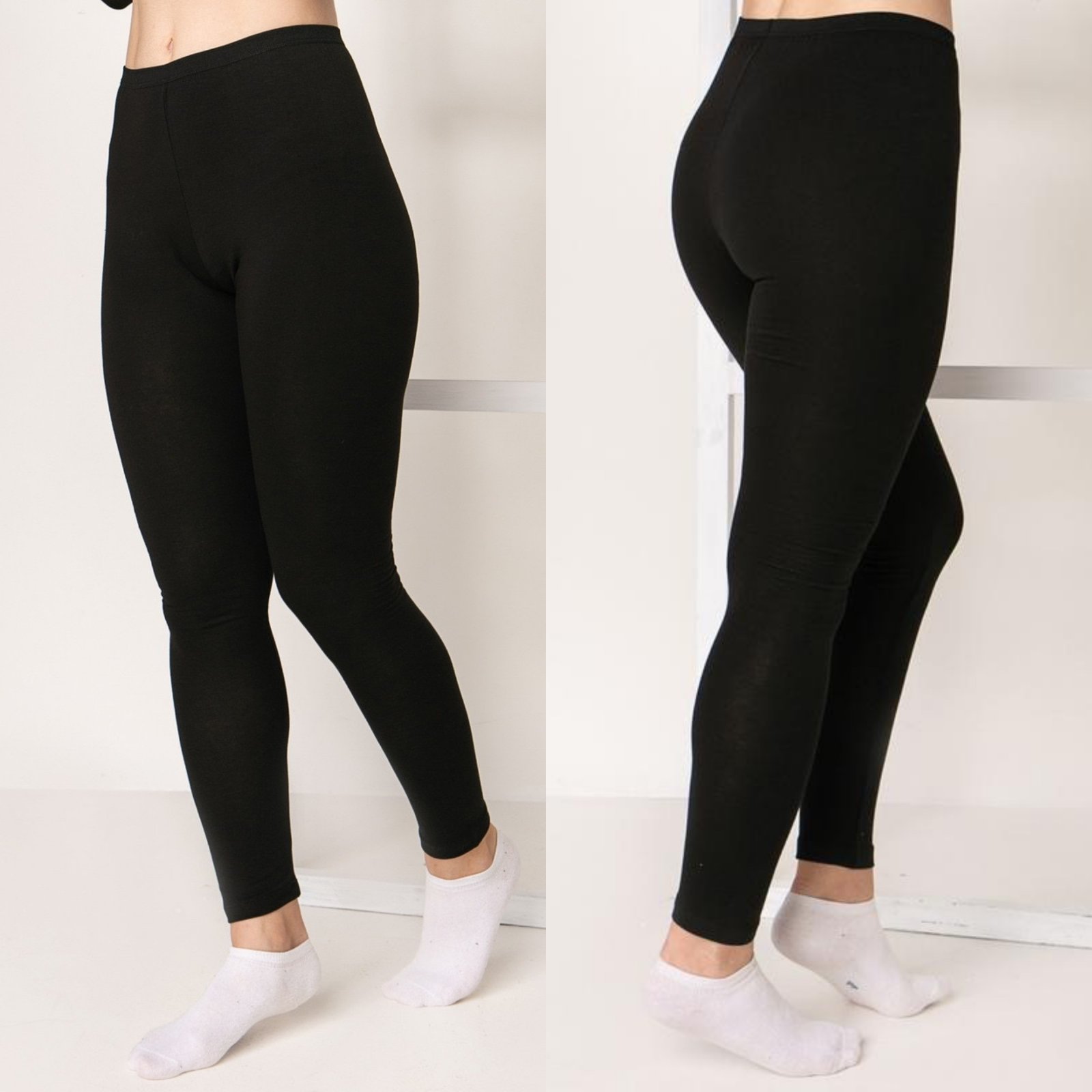 Лосины Sport style (6XL-8XL) 12-1 black (зима)