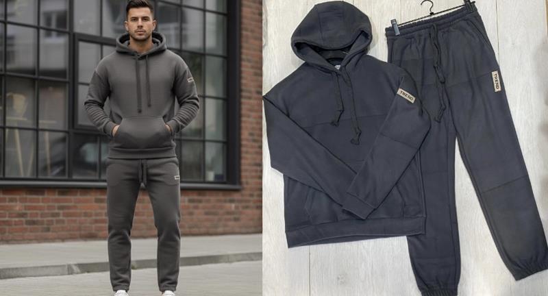 Костюм спорт Annet (48-58) AZ0177 grey (зима)