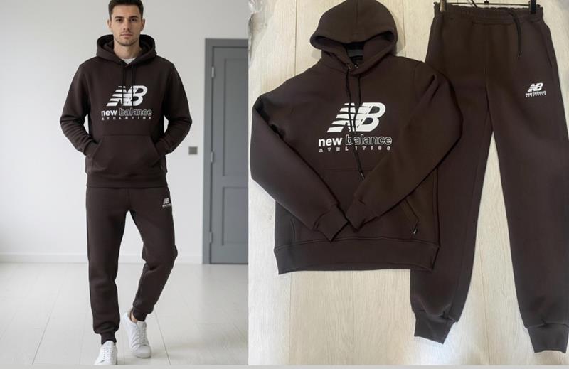 Костюм спорт Annet (M-2XL) AZ0180 brown (зима)