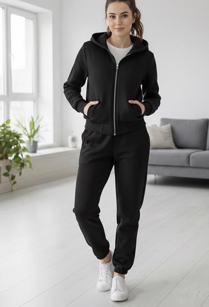 Костюм спорт Annet (M-XL) AZ0182 black (зима)