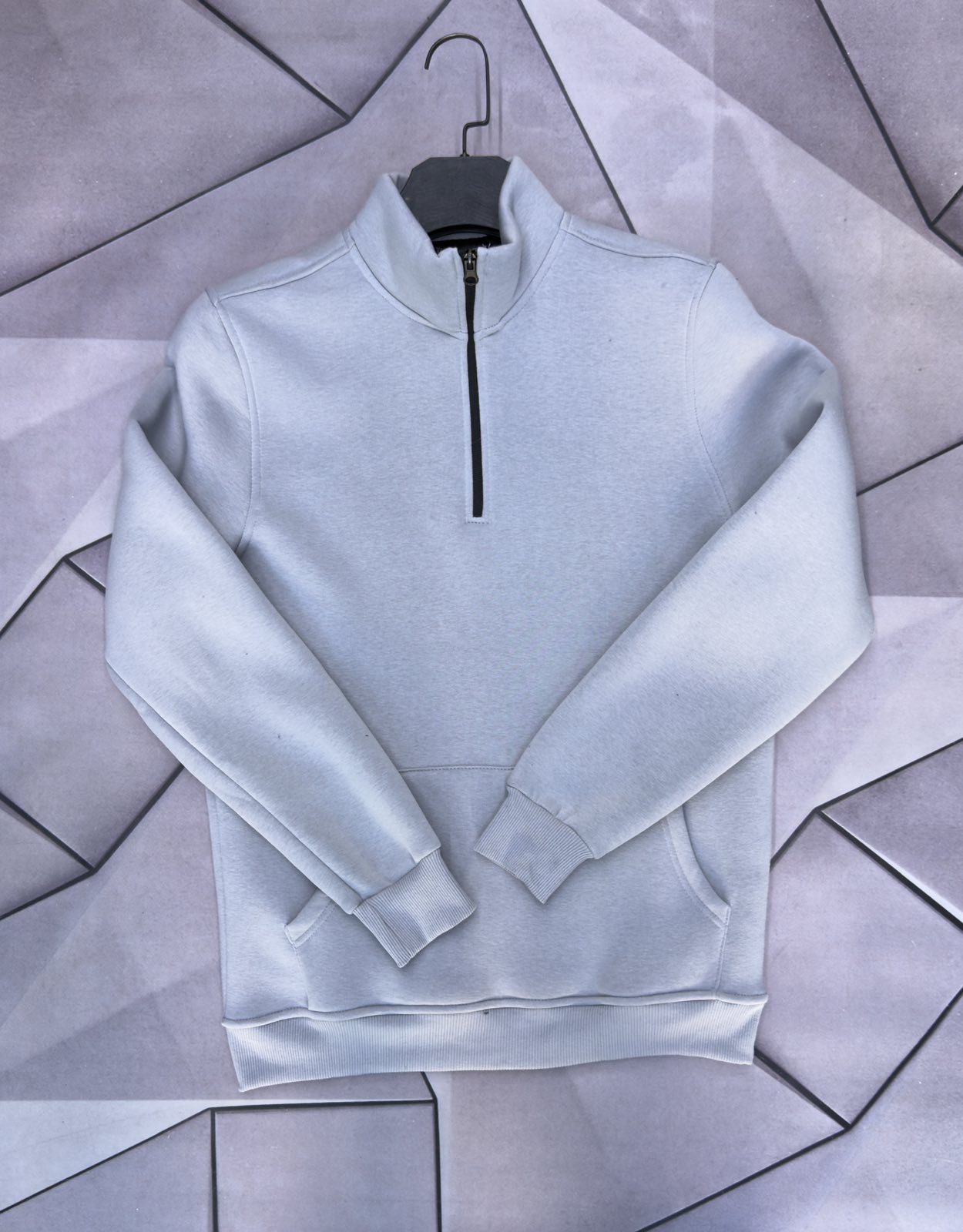 Худи Rassul (S-2XL) 66043 grey (зима)