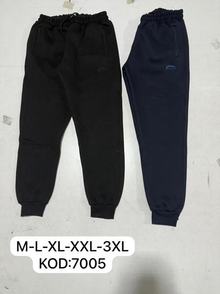 Штаны спорт Newe Esto (M-3XL) 7005-1 navy (зима)