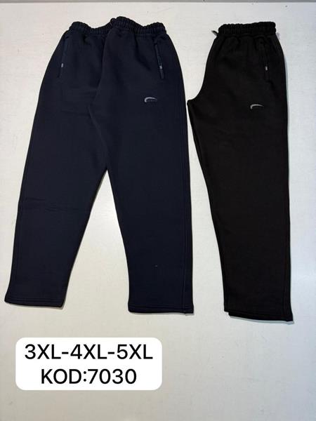 Штаны спорт Newe Esto (3XL-5XL) 7030 navy (зима)