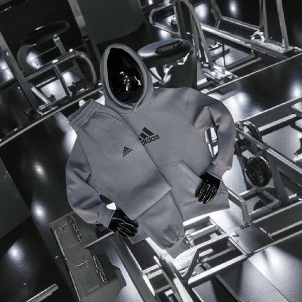 Костюм спорт Newe Esto (M-2XL) NE111 grey (зима)