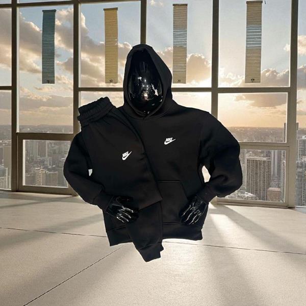 Костюм спорт Newe Esto (M-2XL) NE117 black (зима)