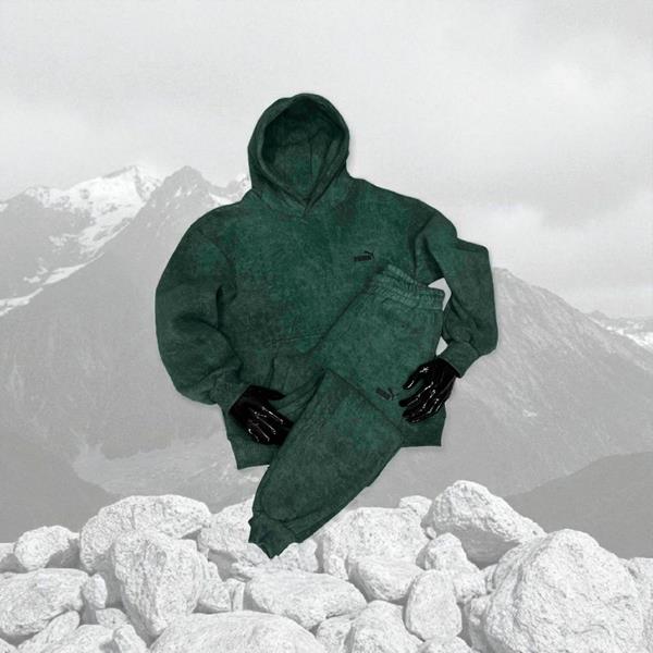 Костюм спорт Newe Esto (M-2XL) NE139 green (зима)