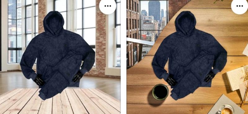 Костюм спорт Newe Esto (M-2XL) NE145 navy (зима)