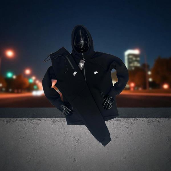 Костюм спорт Newe Esto (M-2XL) NE182 black (зима)