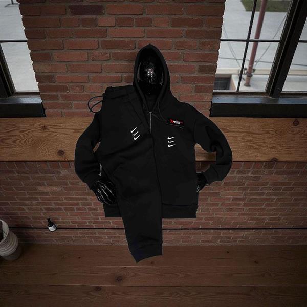 Костюм спорт Newe Esto (M-2XL) NE219 black (зима)