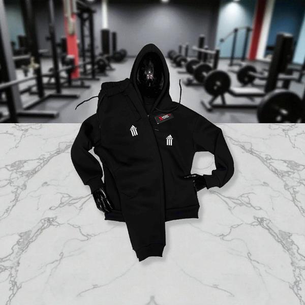 Костюм спорт Newe Esto (M-2XL) NE223 black (зима)