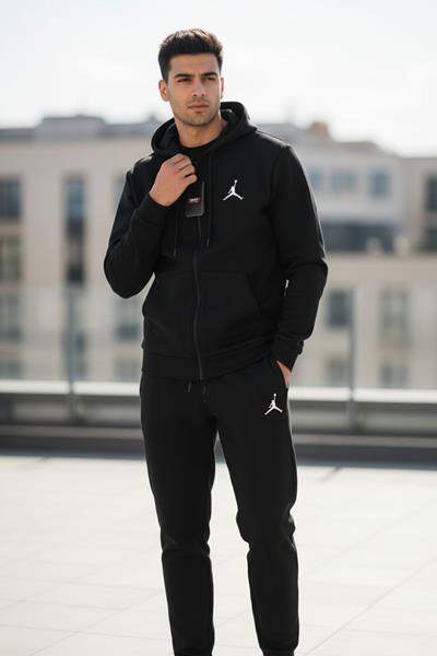 Костюм спорт Newe Esto (M-3XL) NE253 black (зима)